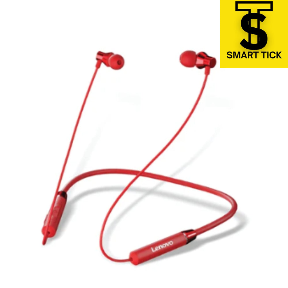 Lenovo HE05 Bluetooth 5.0 Wireless Earphones Magnetic Neckband, Waterproof, Stereo Headset with Mic