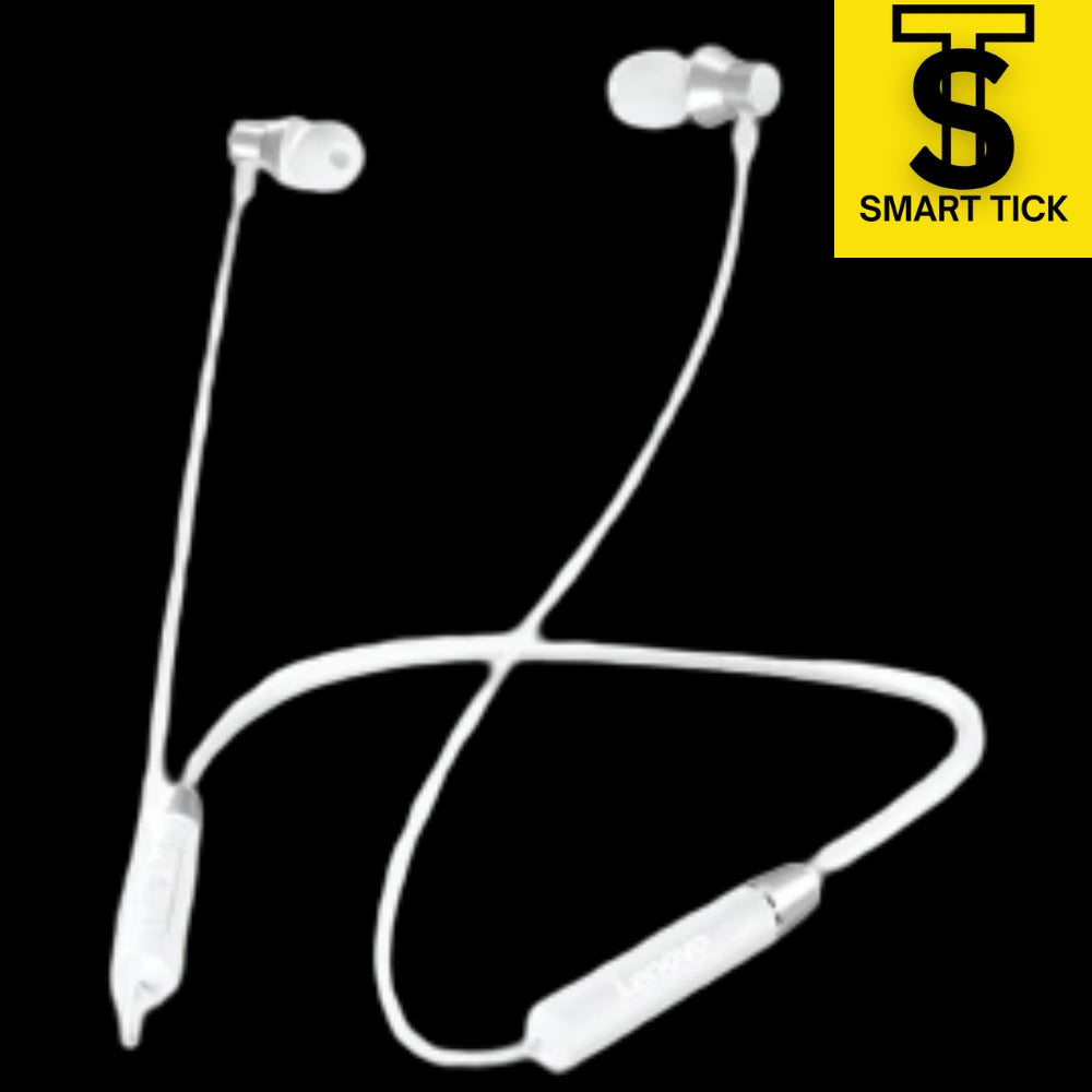 Lenovo HE05 Bluetooth 5.0 Wireless Earphones Magnetic Neckband, Waterproof, Stereo Headset with Mic