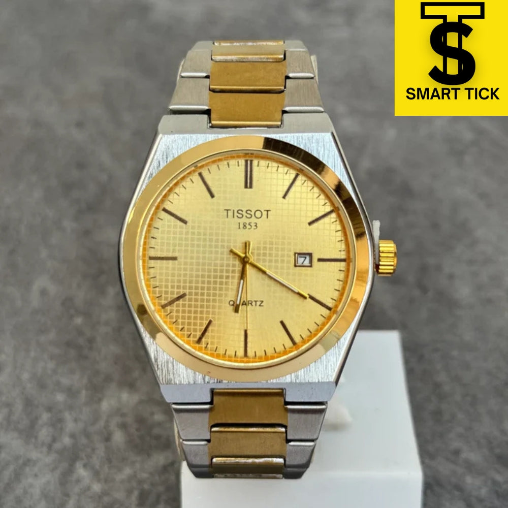 Tissot PRX Two Tone Watch - Gold