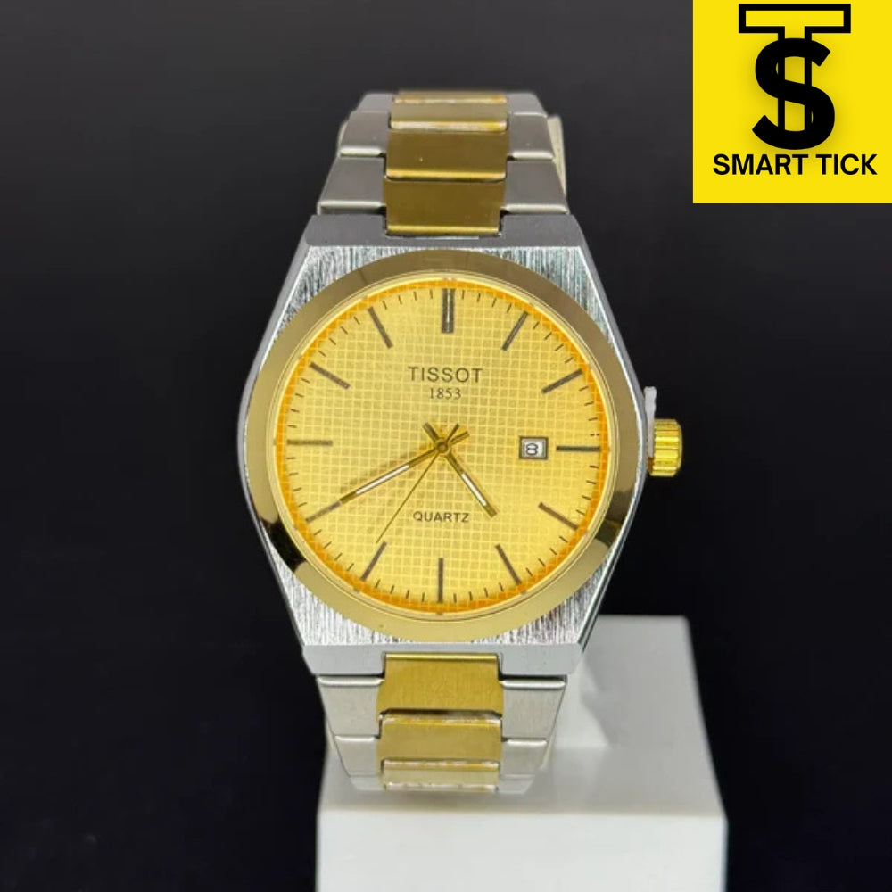 Tissot PRX Two Tone Watch - Gold