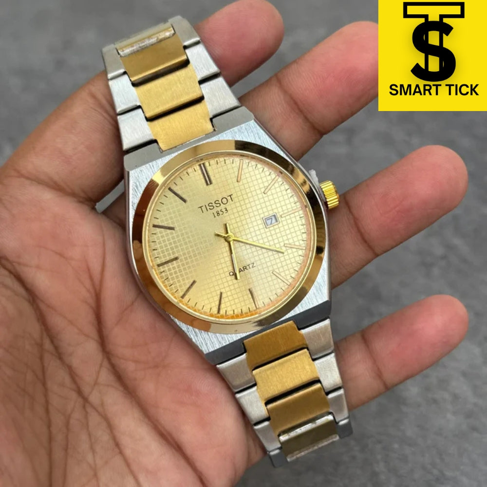 Tissot PRX Two Tone Watch - Gold
