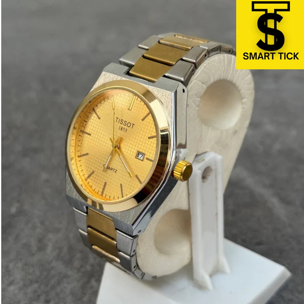 Tissot PRX Two Tone Watch - Gold