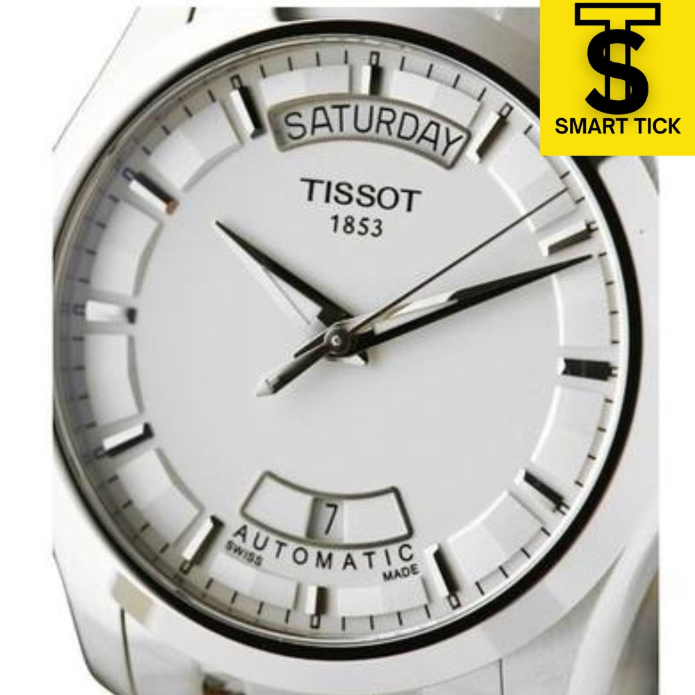 Tissot Couturier Silver Stainless-Steel Automatic Men's Watch