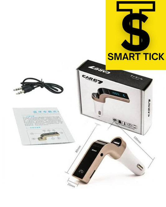 CARG7 Bluetooth Car Kit FM Transmitter